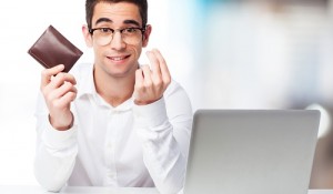 man with bill in the office